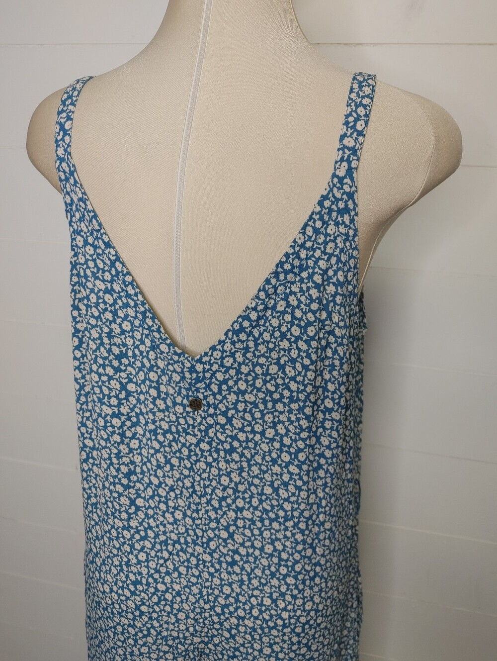 Billabong Florida Floral Wide Leg Jumpsuit Size 10 - Picture 7 of 12